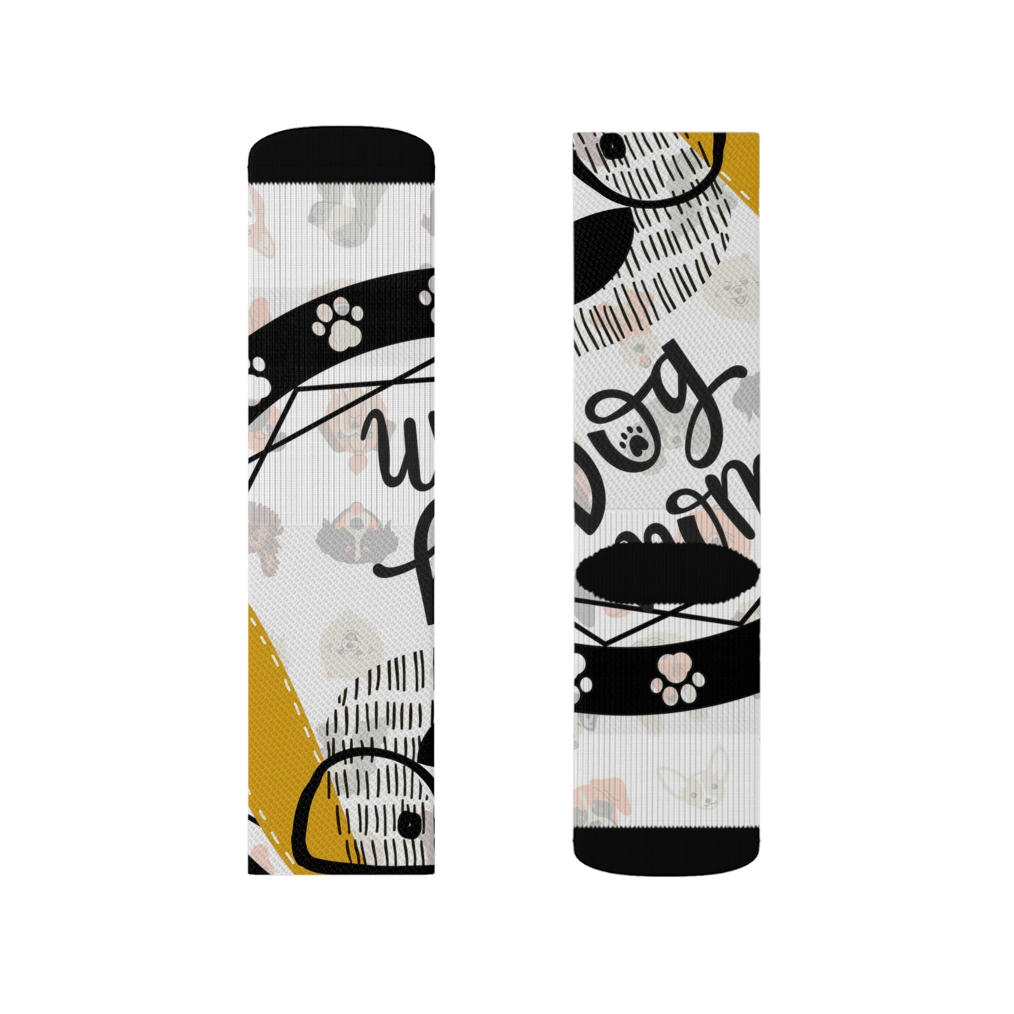 Dog Glasses Sublimation Socks