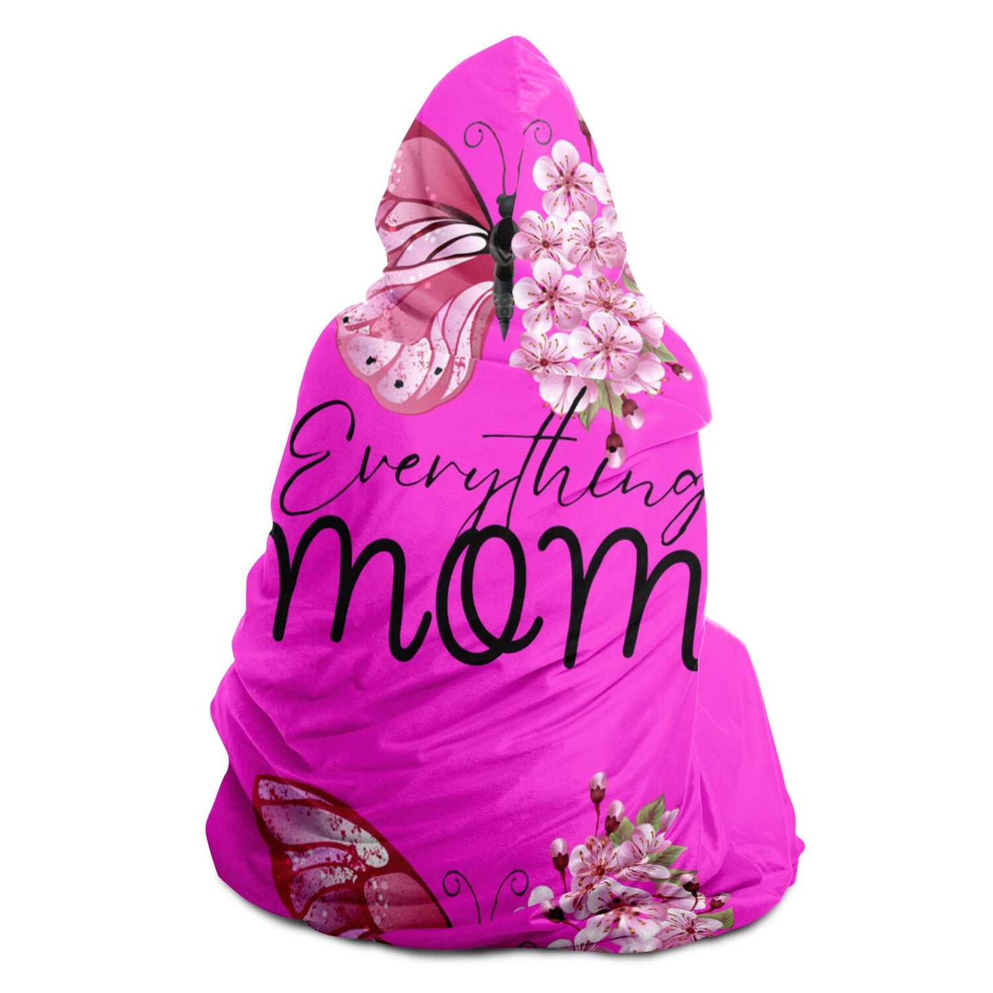Everything Mom Hooded Blanket - AOP
