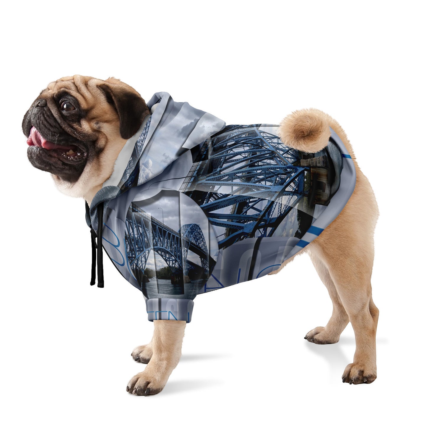 716 Athletic Dog Zip-Up Dunhoody - AOP