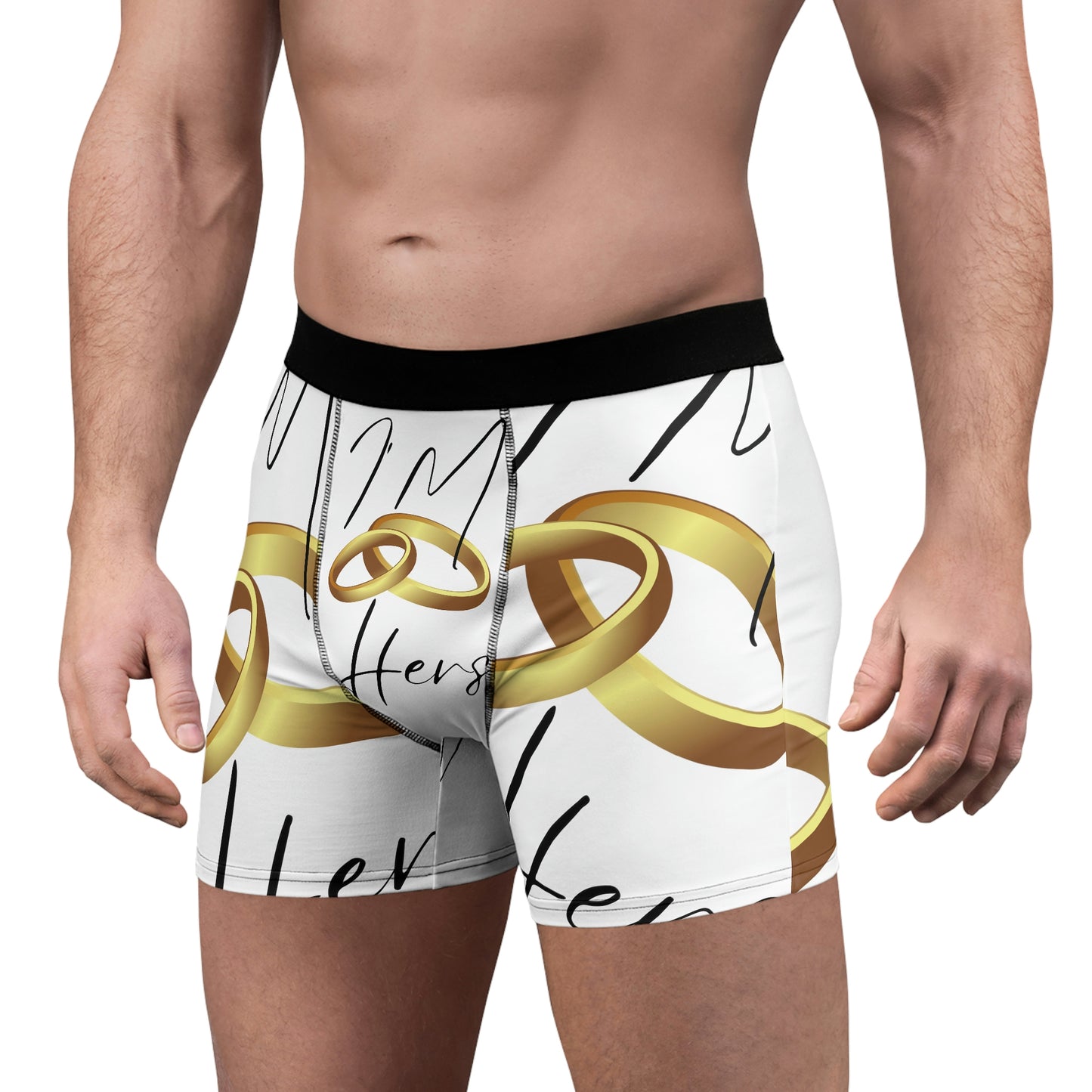 I'm Hers Rings Men's Boxer Briefs