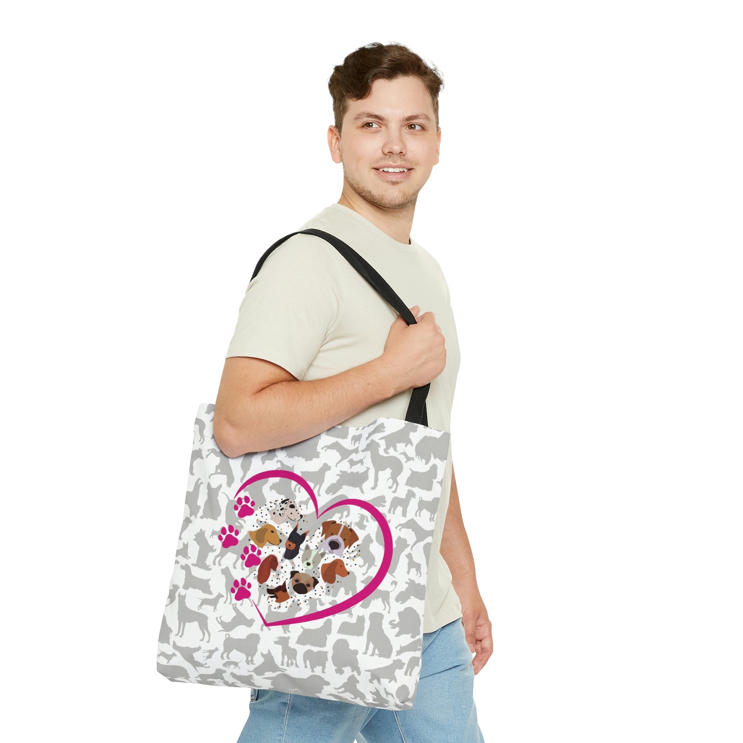 Pup Love Tote Bag (AOP)