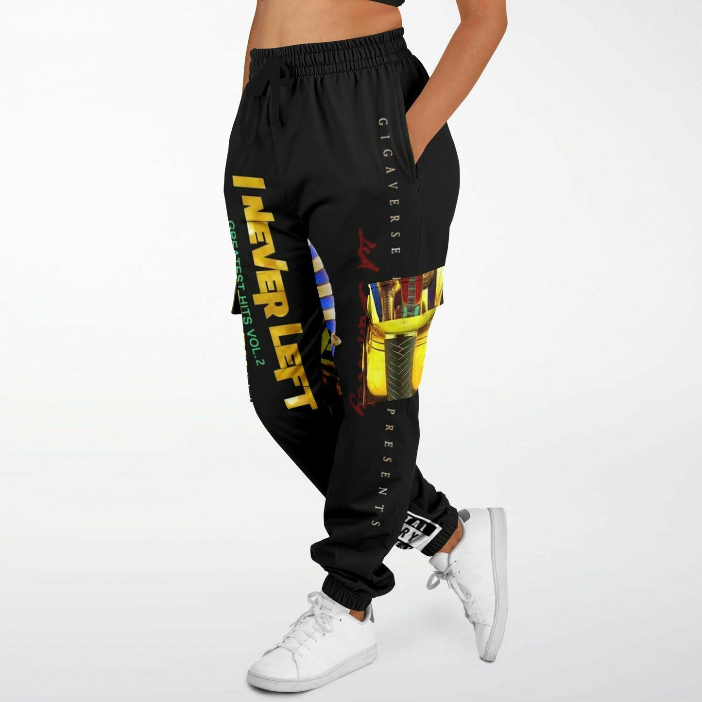 Never Left Athletic Cargo Sweatpants - AOP