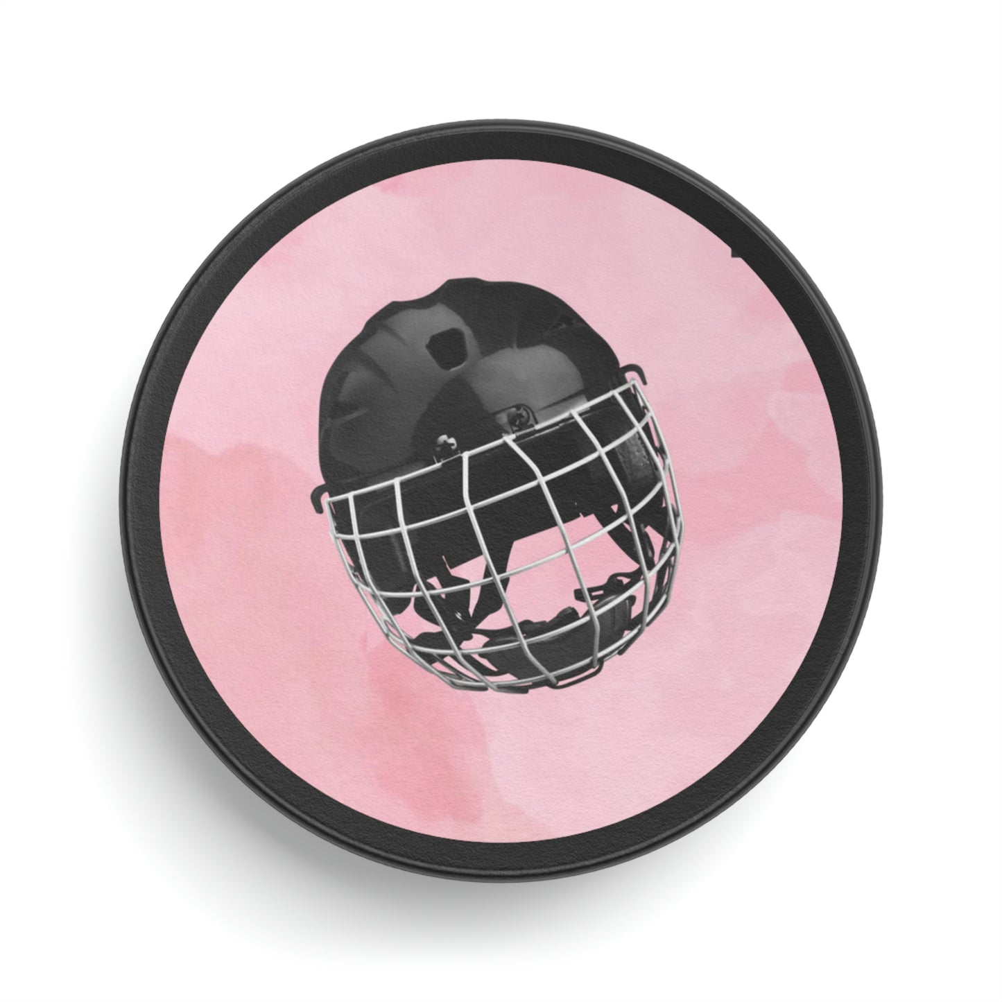 Pink Puck Hockey Puck