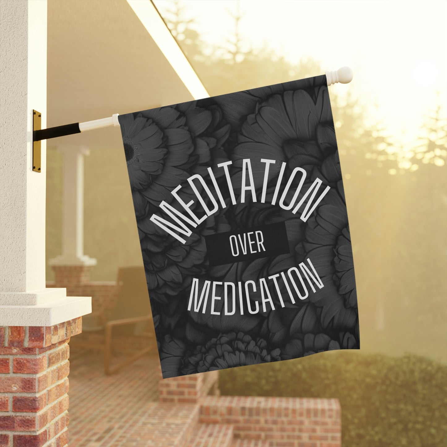 Meditation Garden & House Banner