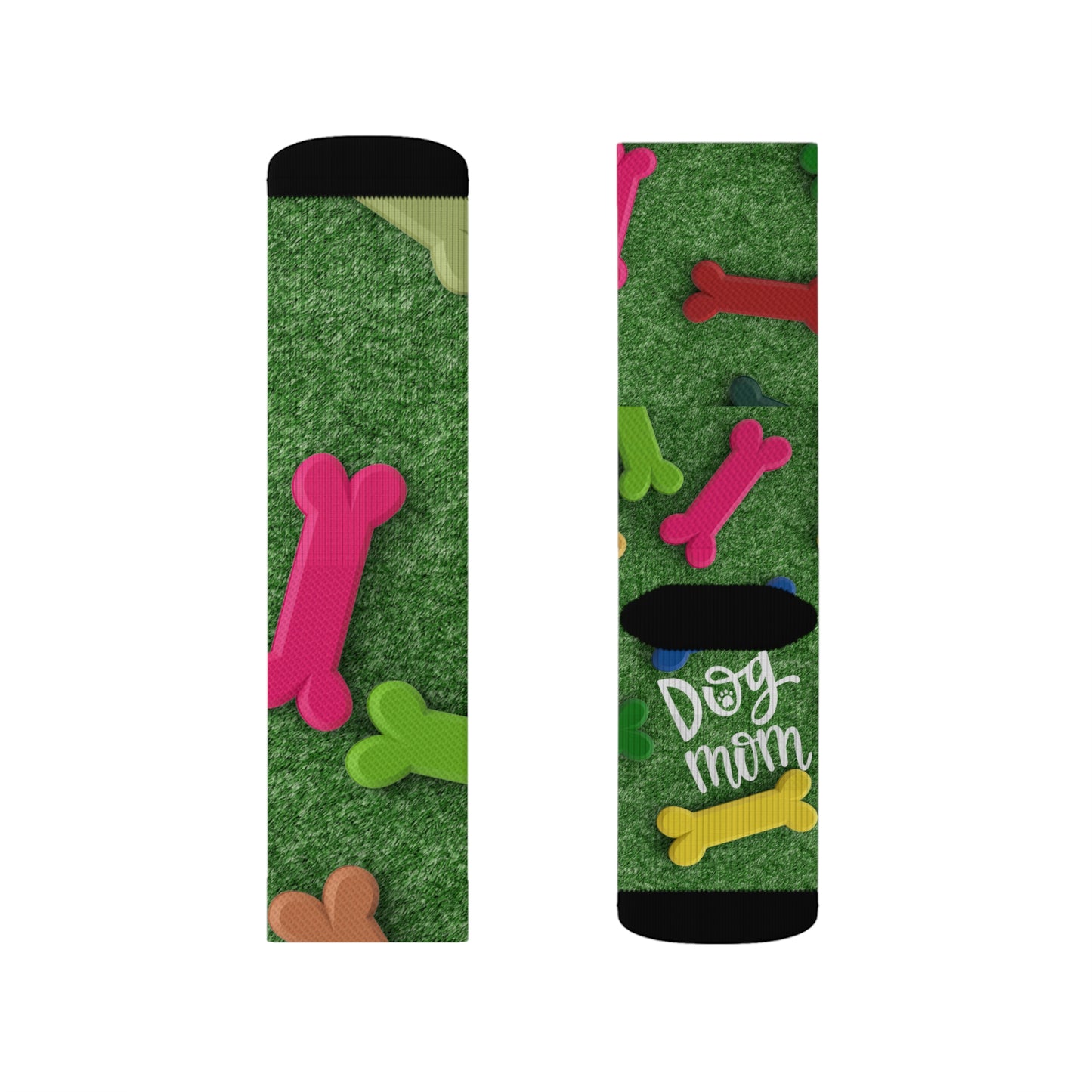 Grassy Bone Sublimation Socks