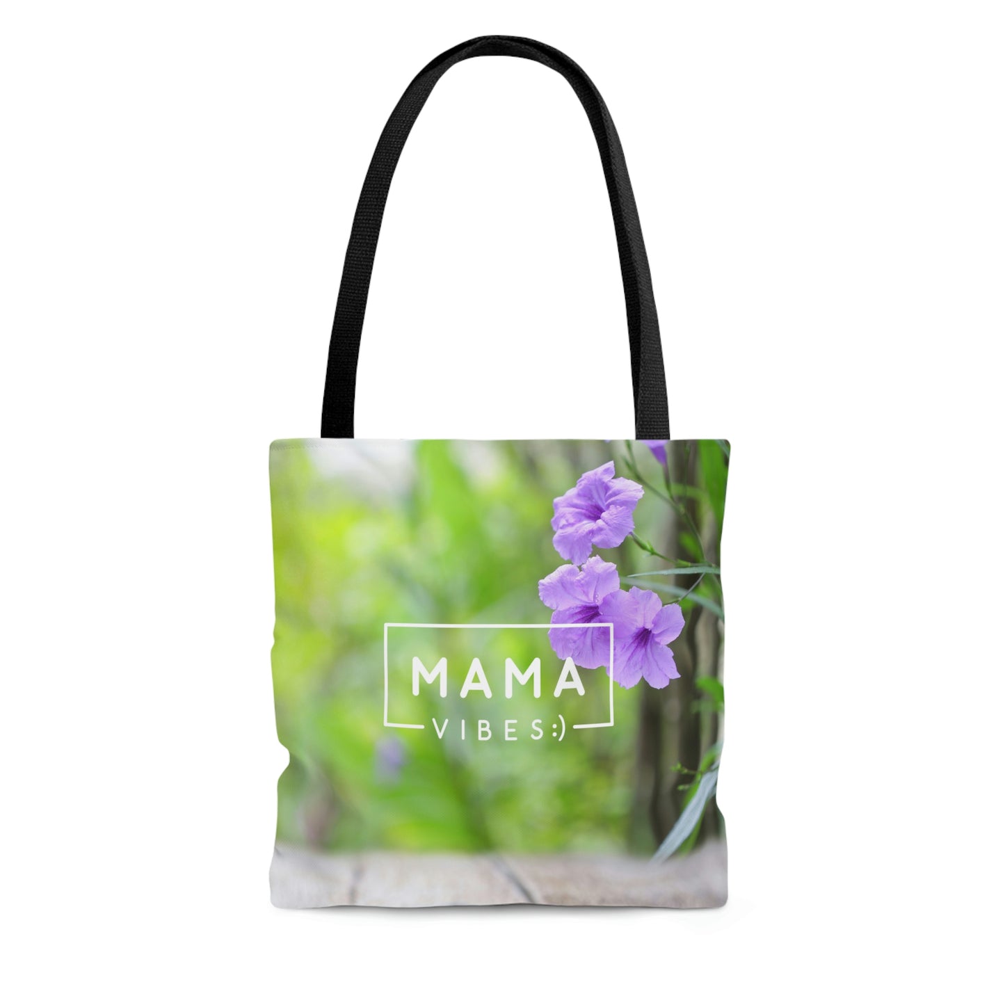 Flower Vibes Tote Bag (AOP)