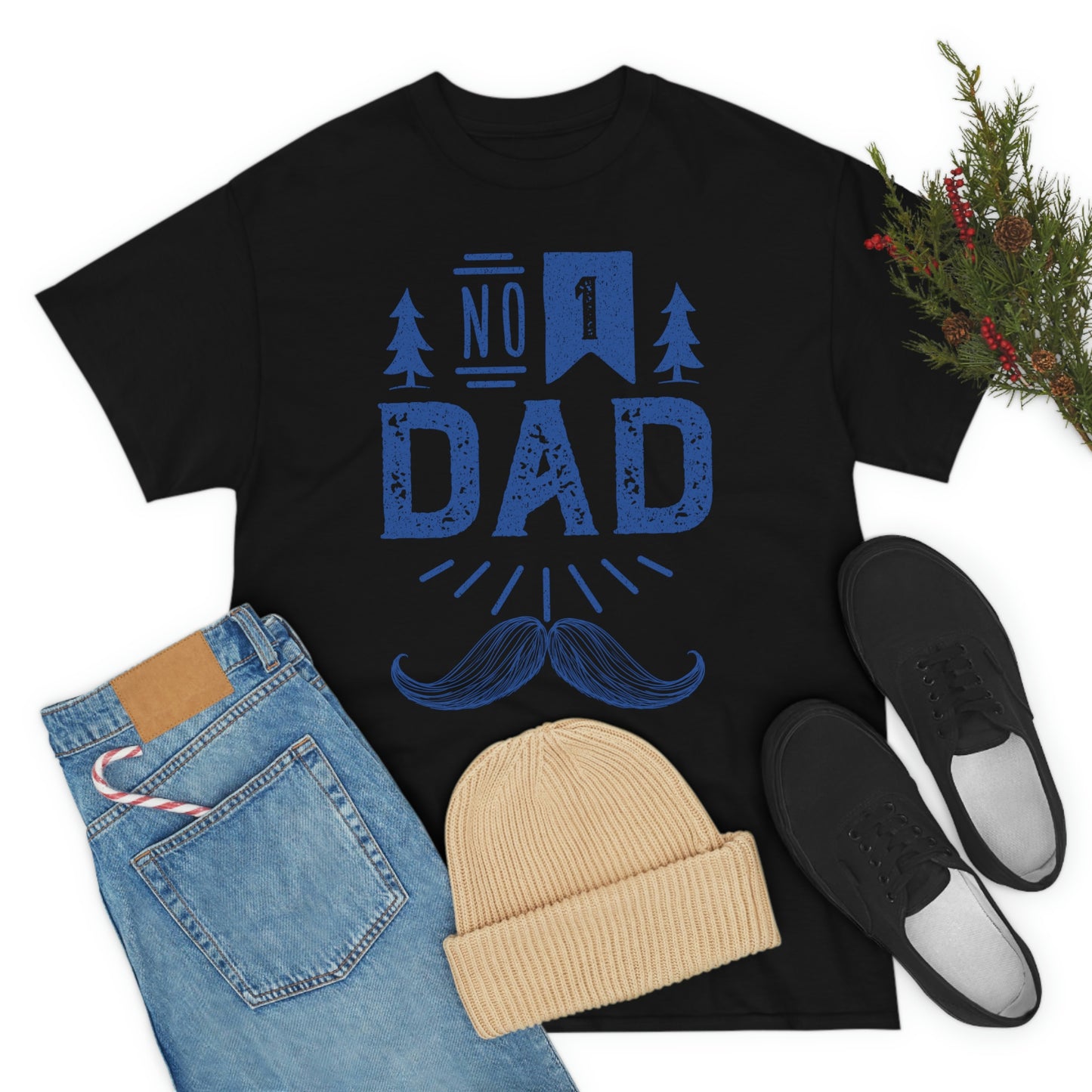 No 1 Dad Cotton Tee