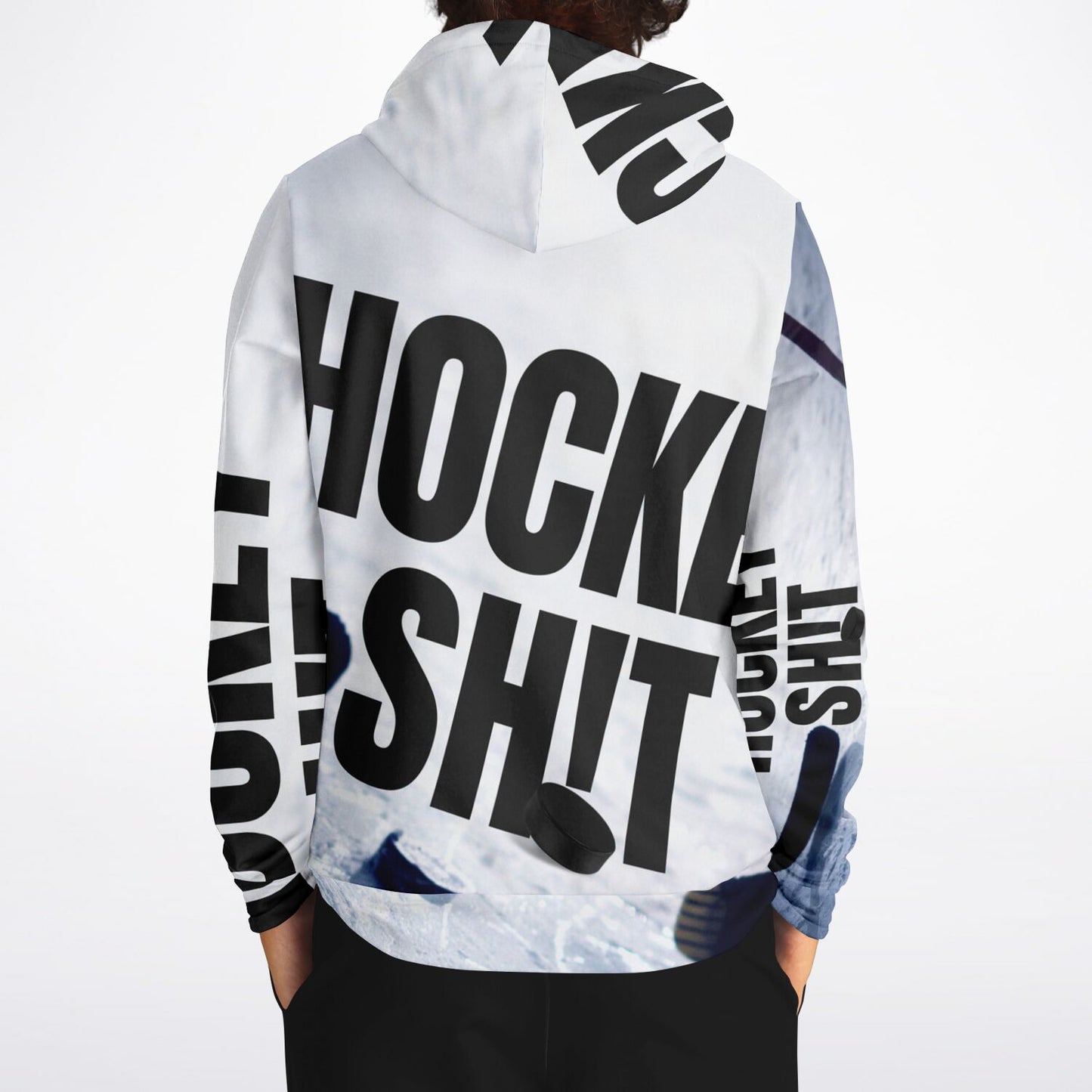 Black Ice Fashion Hoodie - AOP