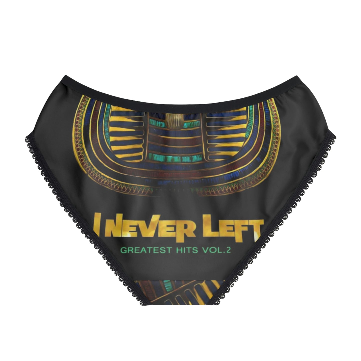 Never Left Women's Briefs (AOP)