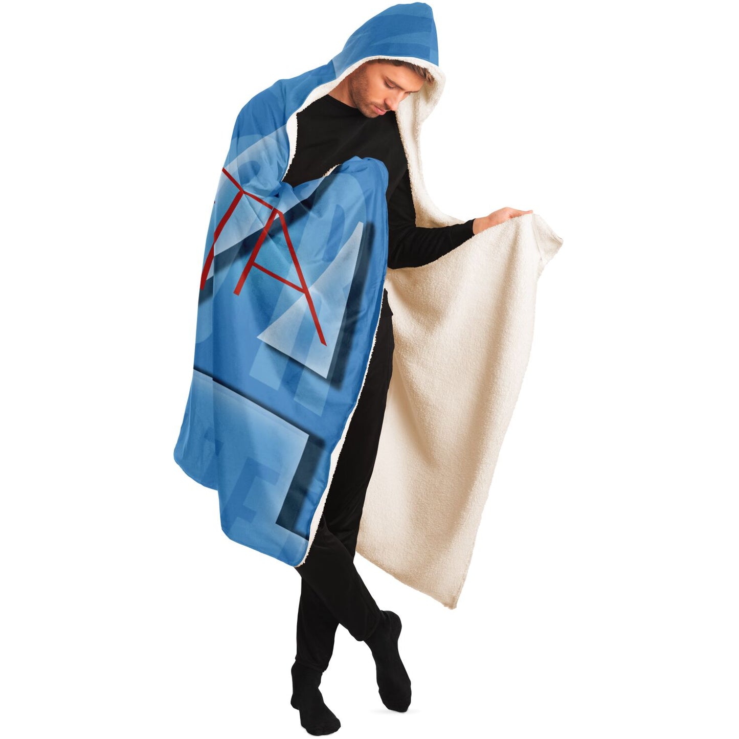 404 Hooded Blanket - AOP