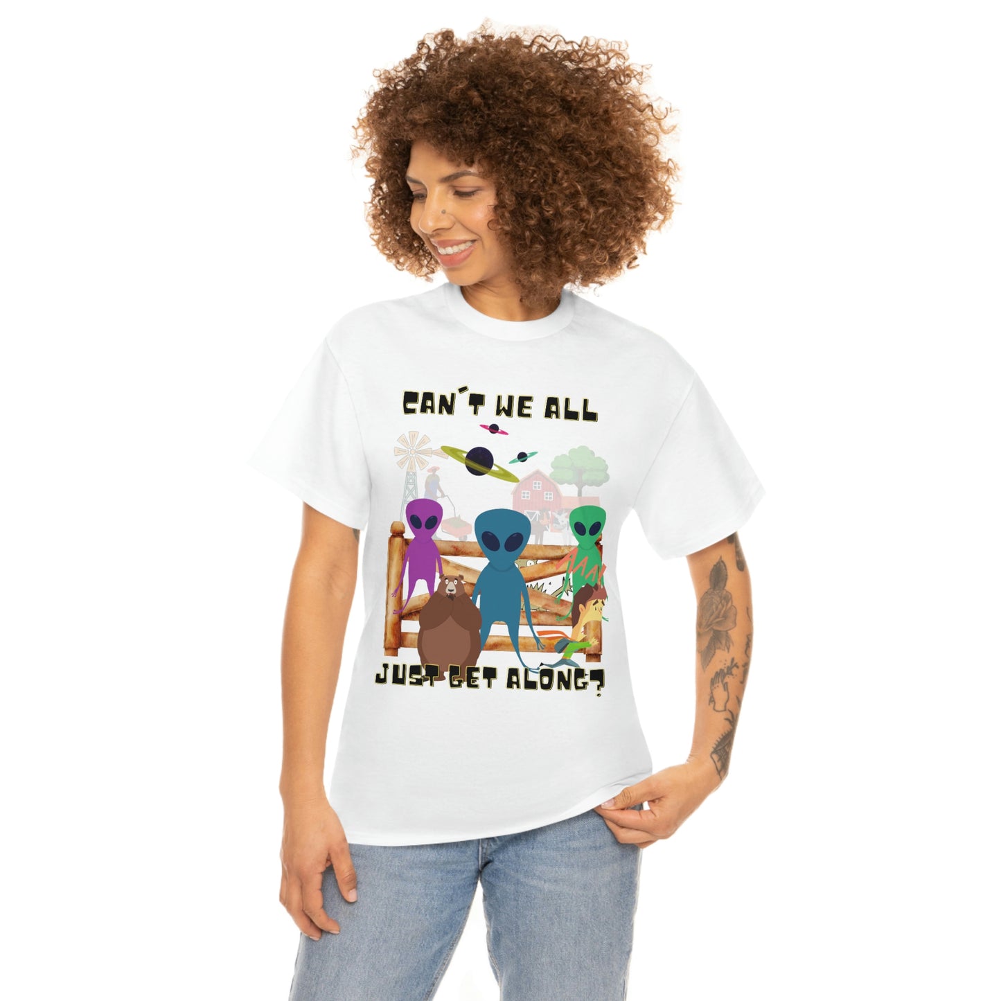 Get Along Cotton Tee