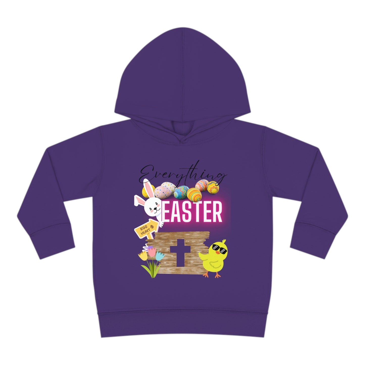 Toddler Easter Pullover Fleece Hoodie