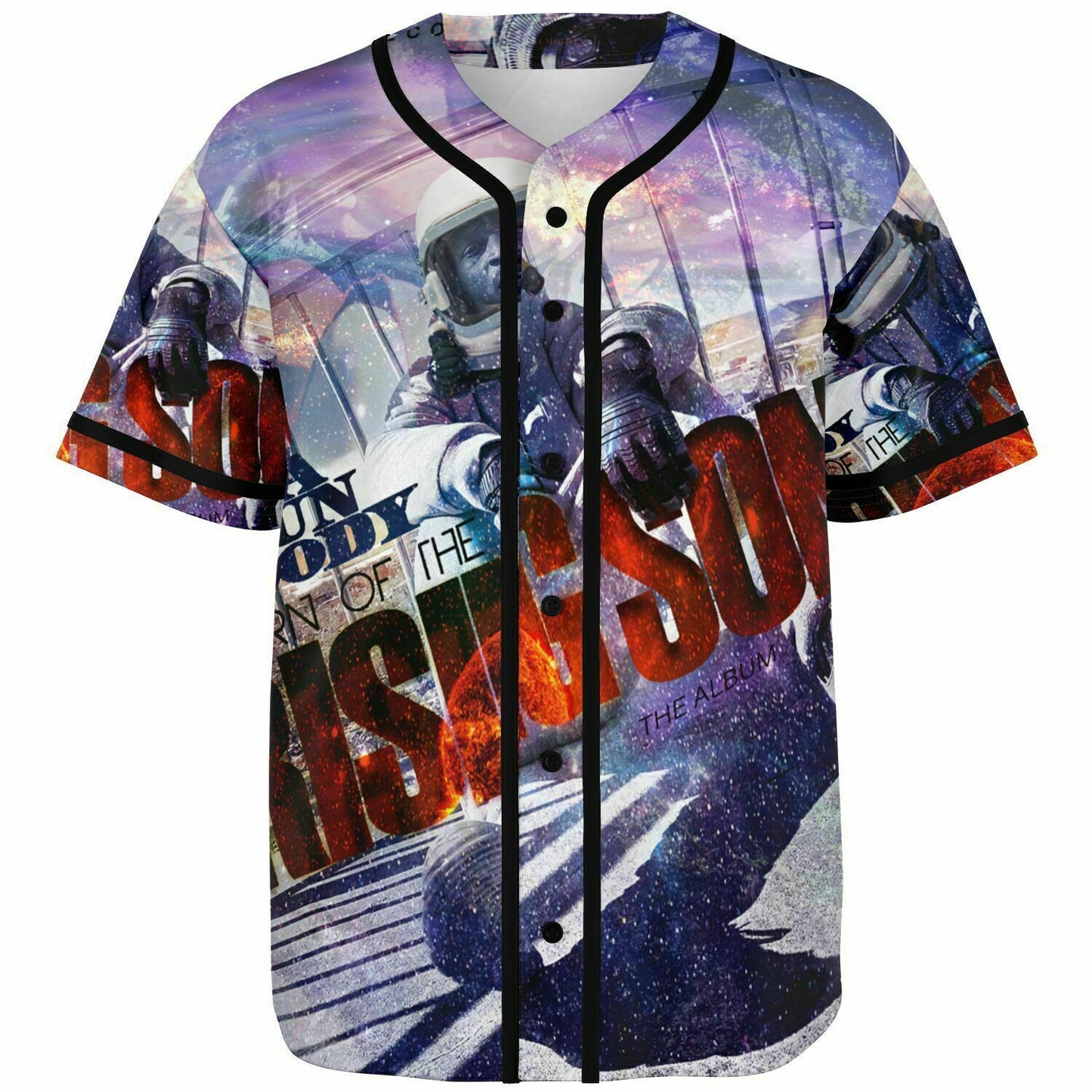 Rising Son Baseball Jersey - AOP