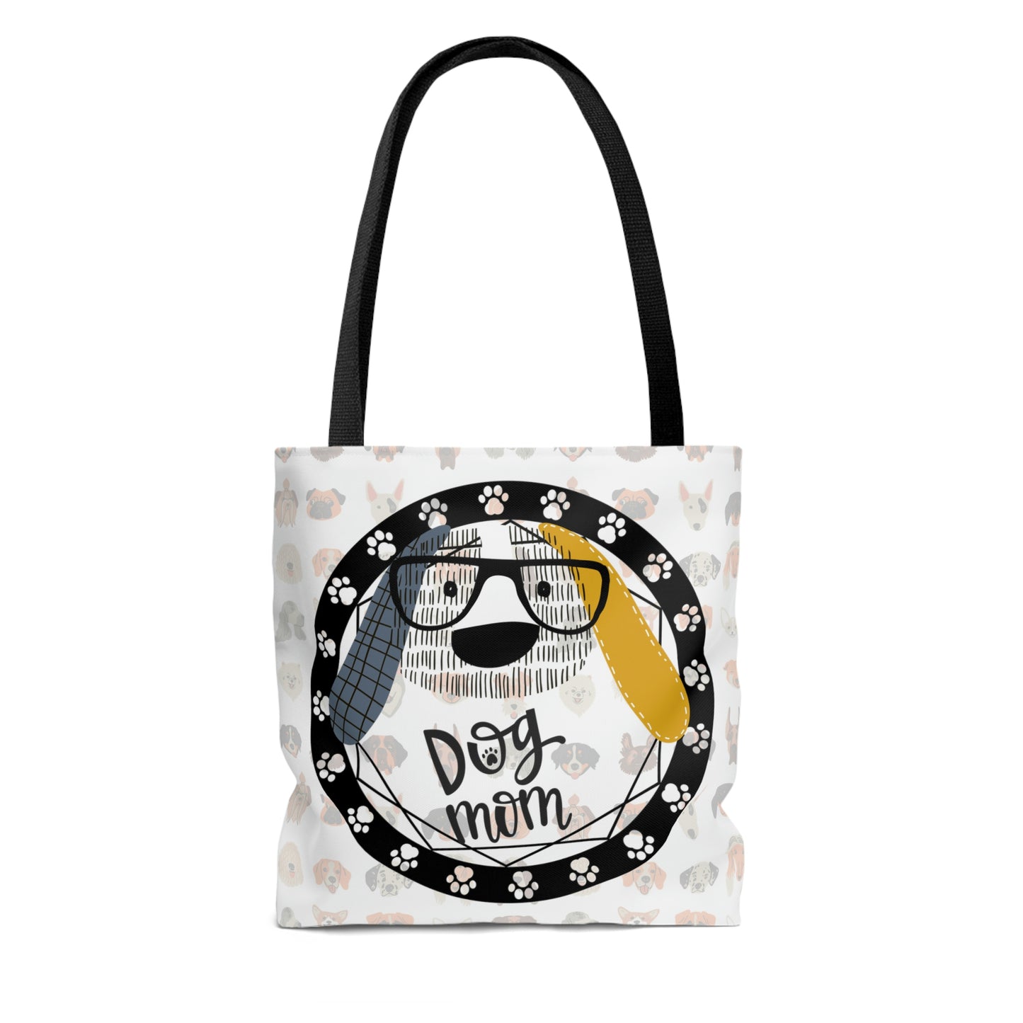 Dog Glasses Tote Bag (AOP)