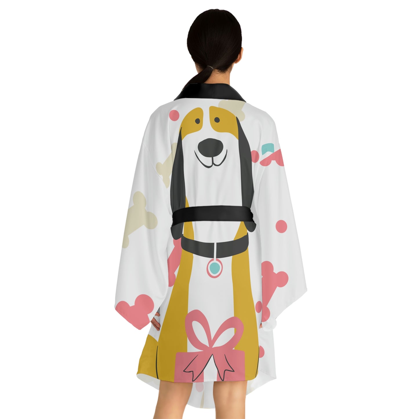 Special Gift Long Sleeve Kimono Robe (AOP)