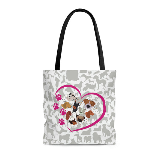 Pup Love Tote Bag (AOP)