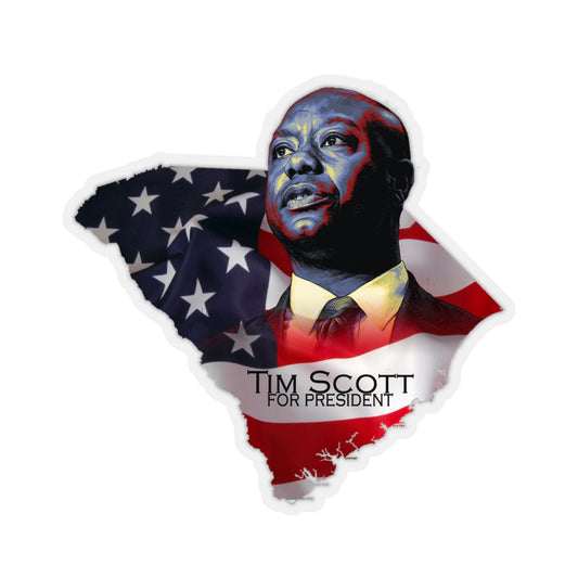 Tim Scott Kiss-Cut Stickers