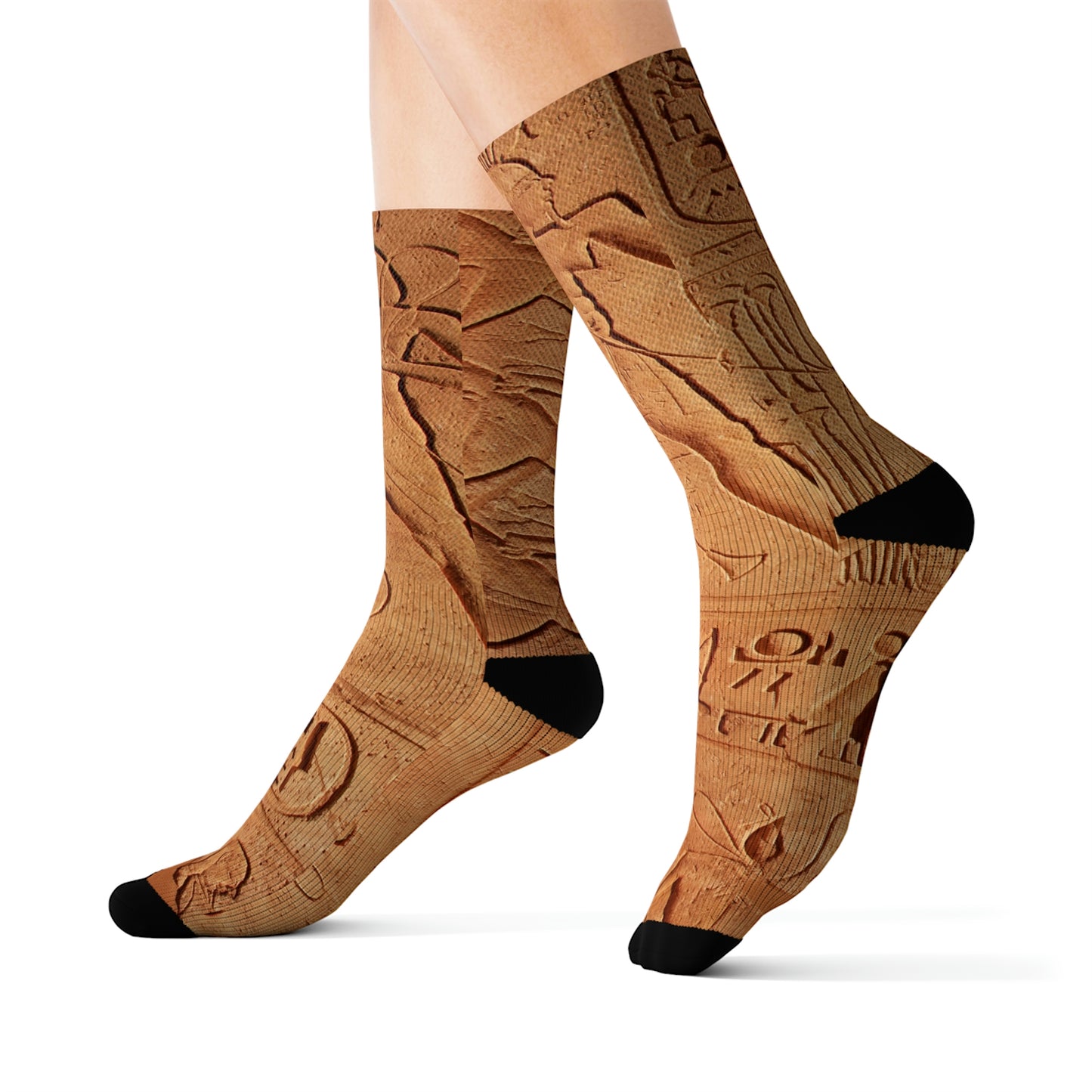 Hiero Walk Sublimation Socks