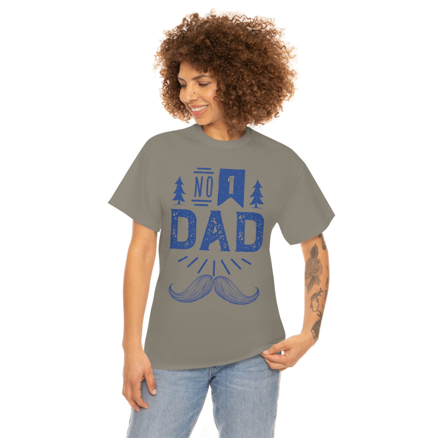 No 1 Dad Cotton Tee