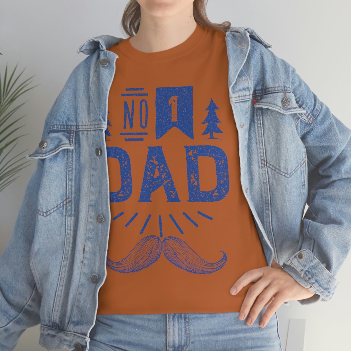 No 1 Dad Cotton Tee