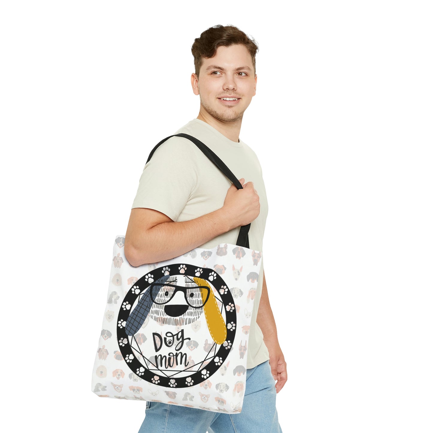 Dog Glasses Tote Bag (AOP)