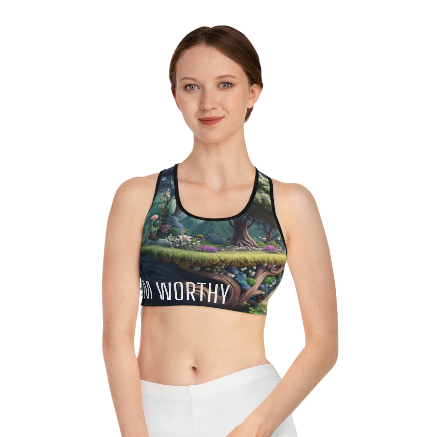 Worthy Sports Bra (AOP)