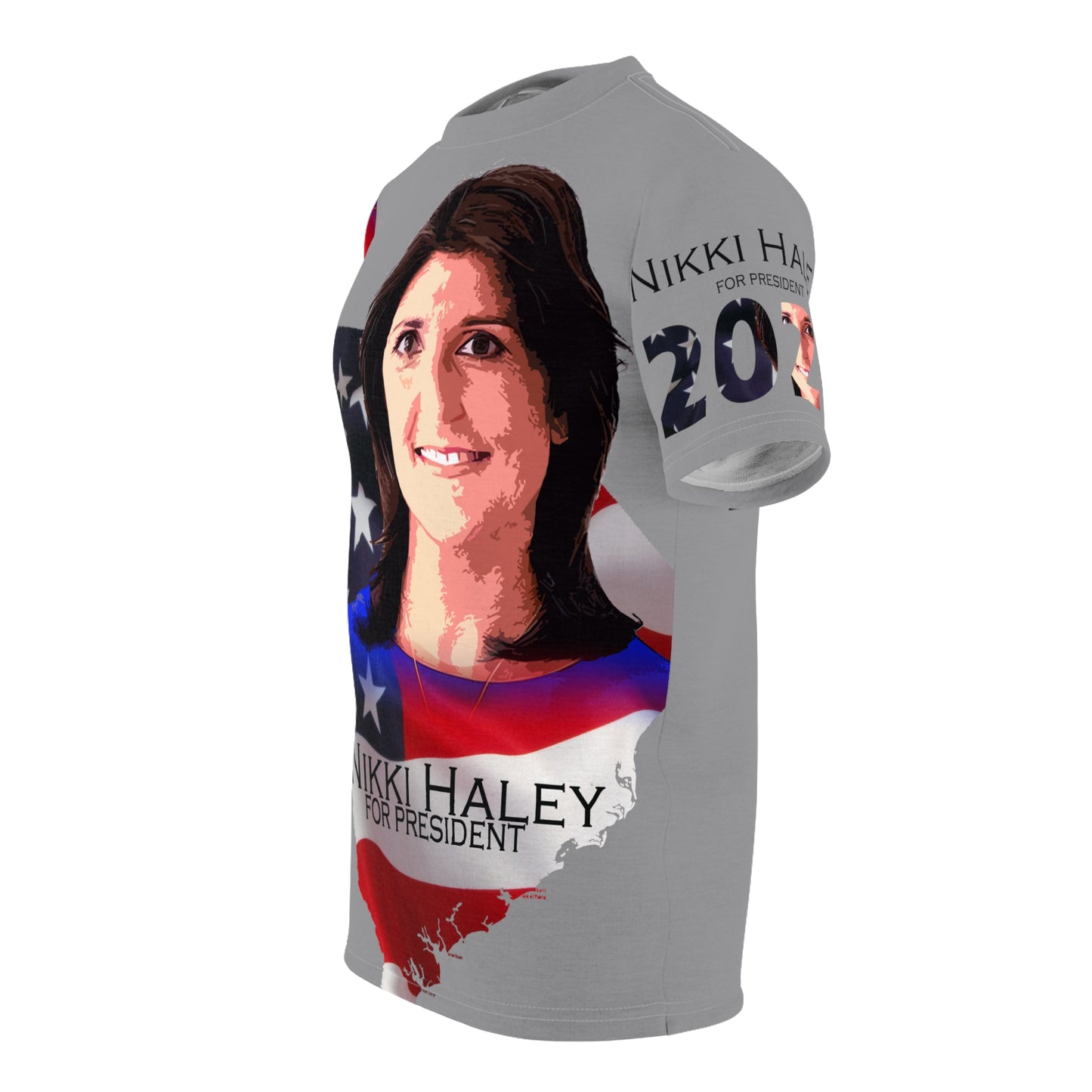 Nikki Haley Unisex Cut & Sew Tee (AOP)