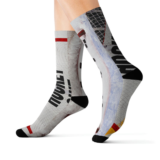 Puck Goal Sublimation Socks