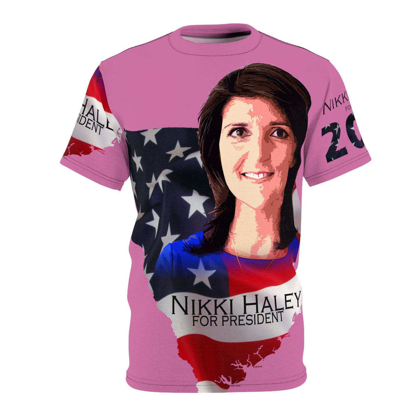 Nikki Haley Unisex Cut & Sew Tee (AOP)