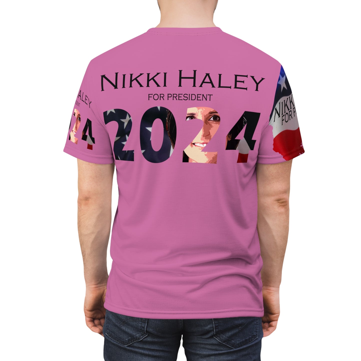 Nikki Haley Unisex Cut & Sew Tee (AOP)