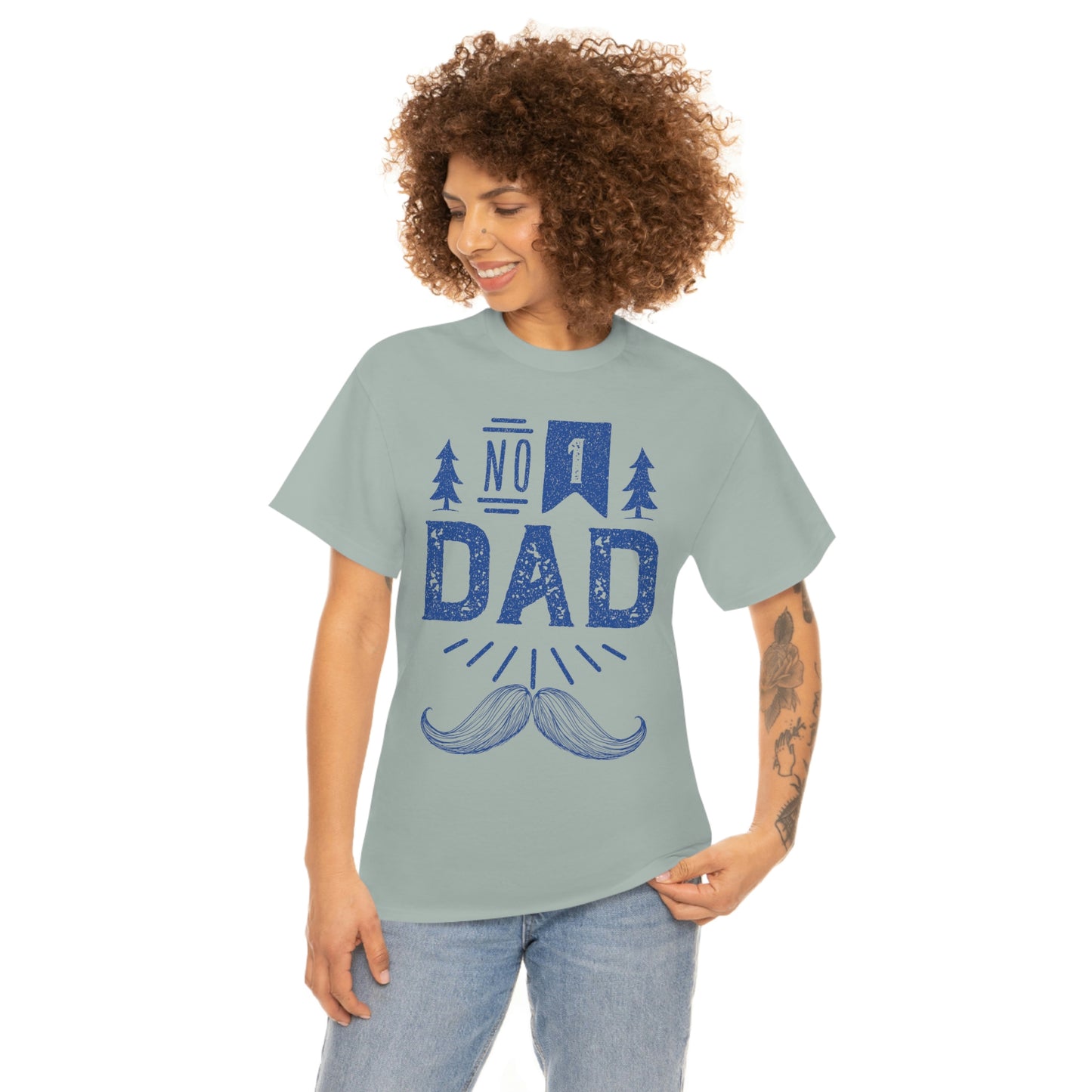 No 1 Dad Cotton Tee