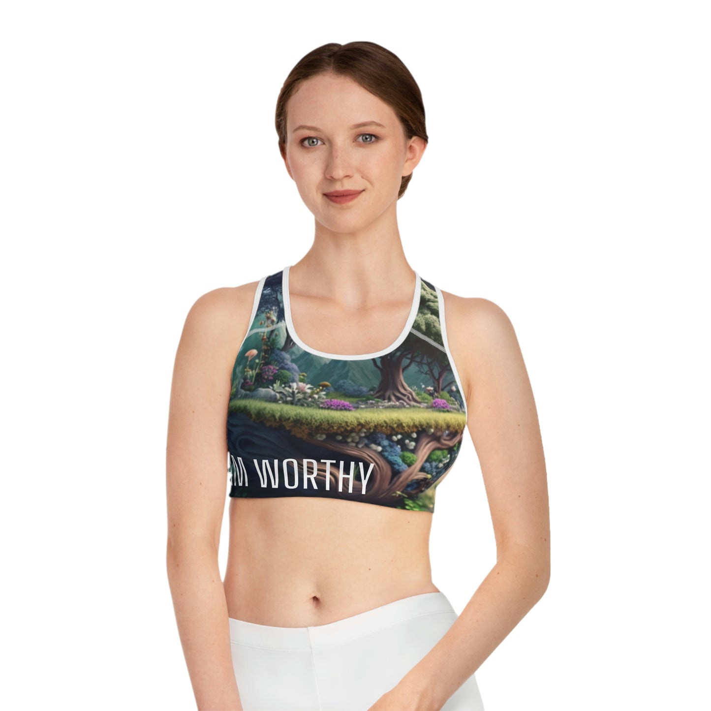 Worthy Sports Bra (AOP)