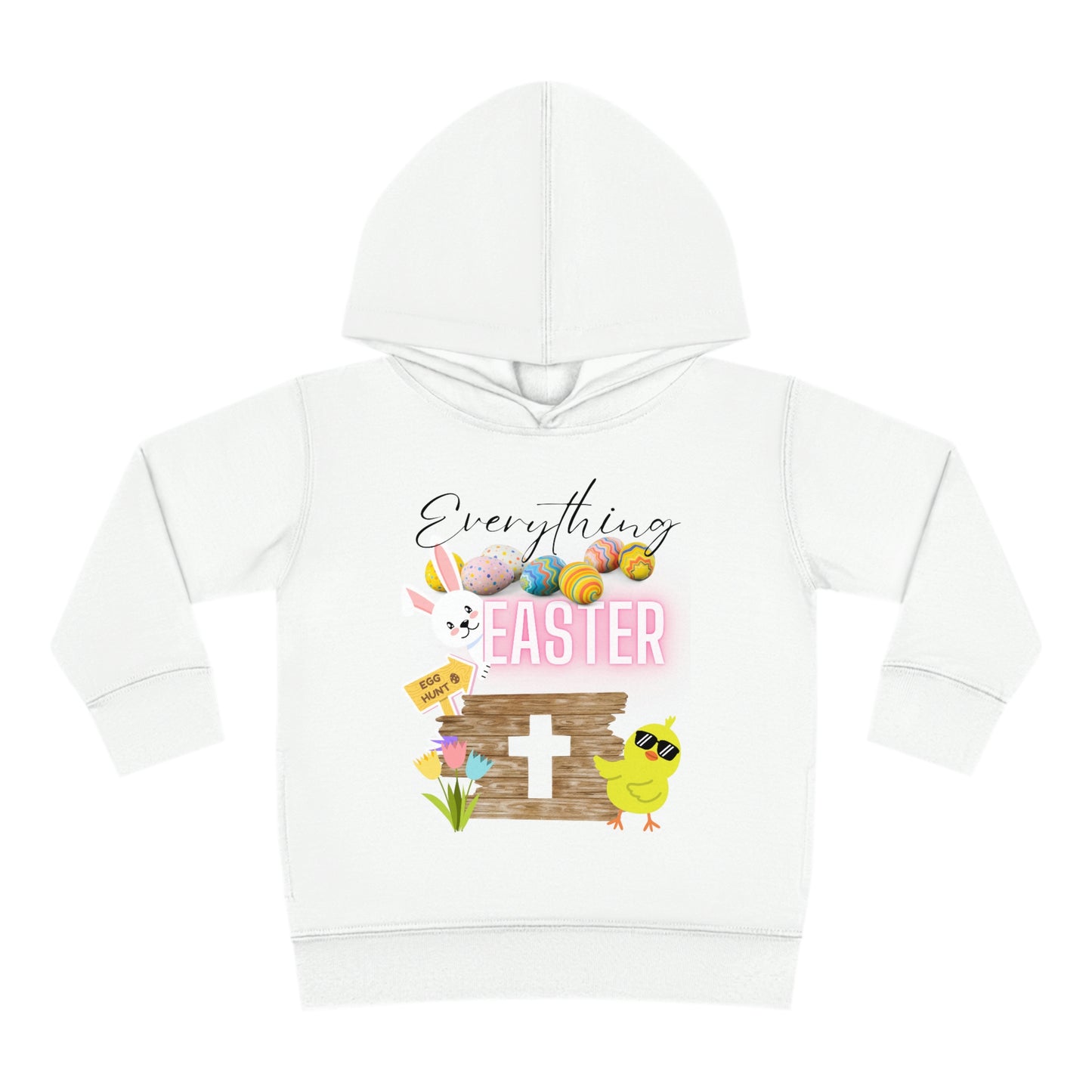 Toddler Easter Pullover Fleece Hoodie