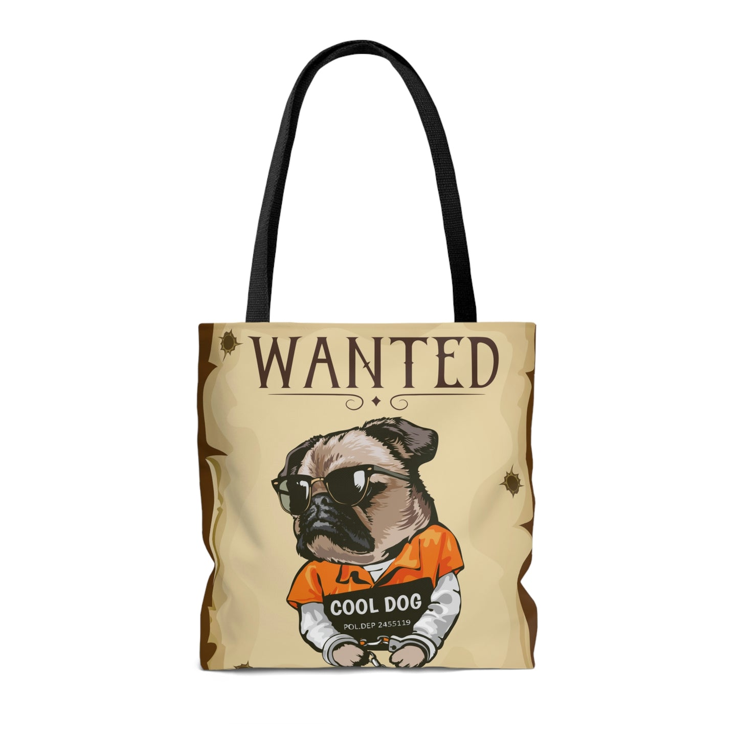 Wanted Tote Bag (AOP)