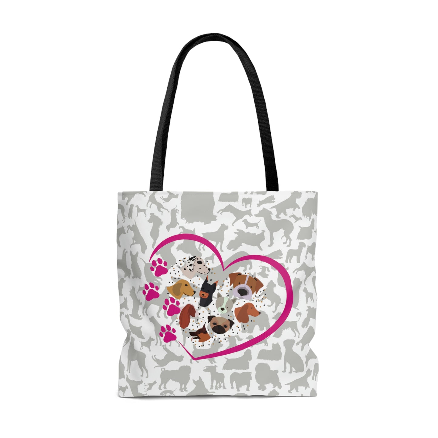 Pup Love Tote Bag (AOP)