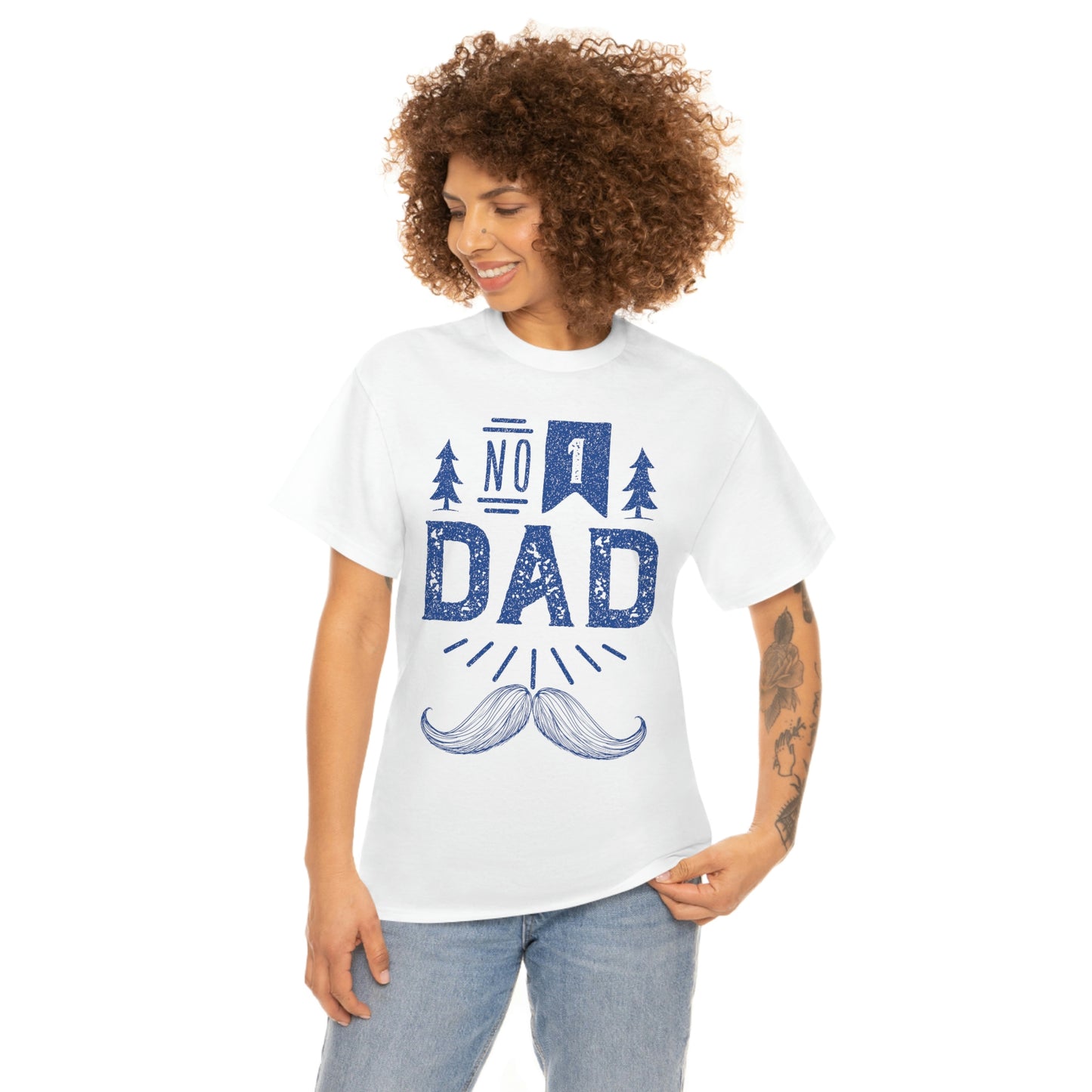 No 1 Dad Cotton Tee