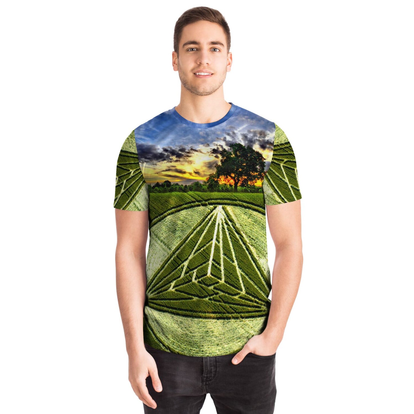 Crop Pyramid T-shirt