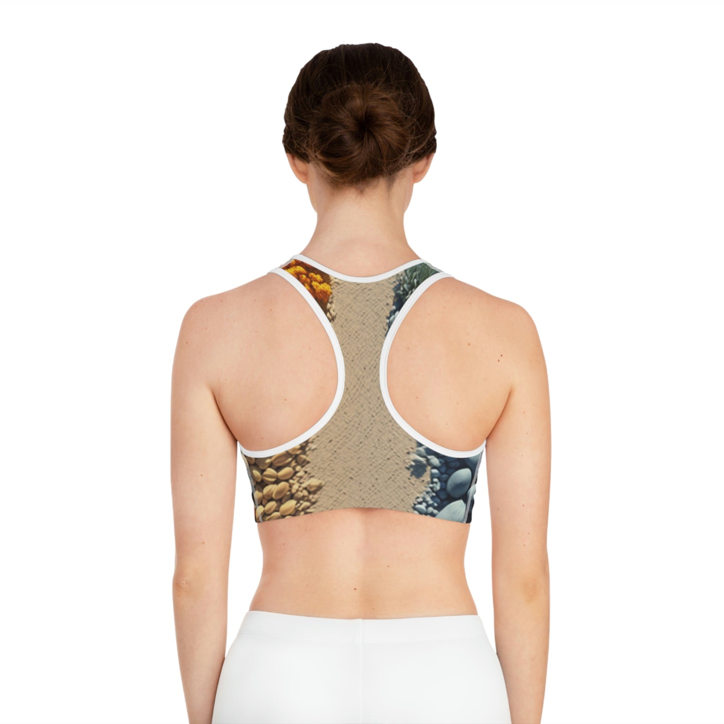 Healthy Sports Bra (AOP)