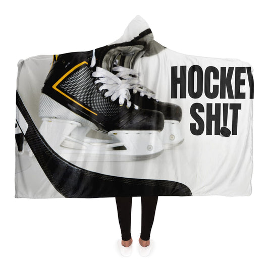 Stick Puck Hooded Blanket - AOP