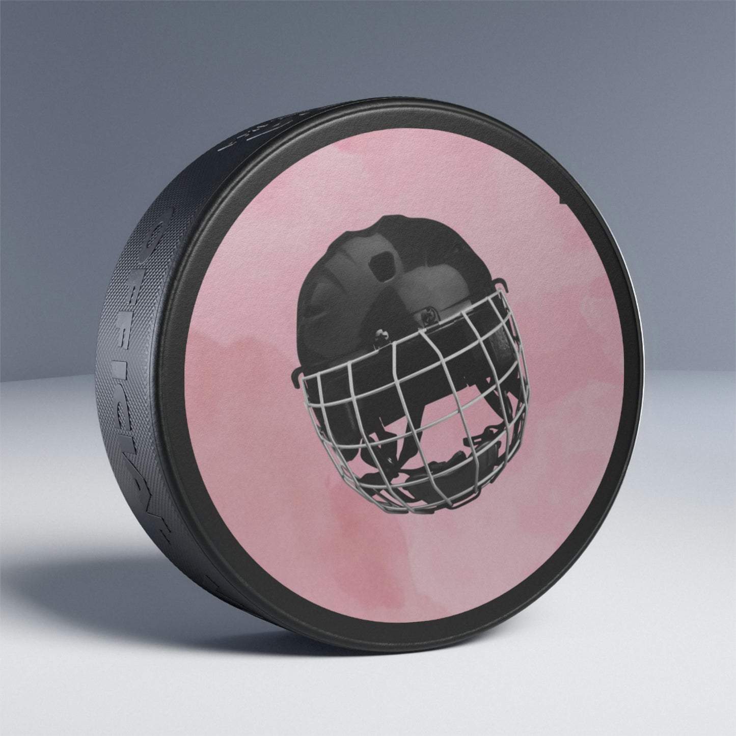 Pink Puck Hockey Puck