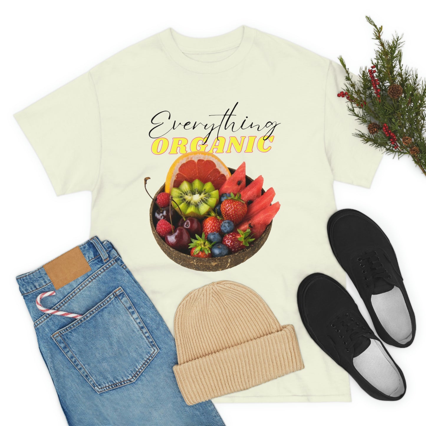 Organic Fruit Cotton Tee