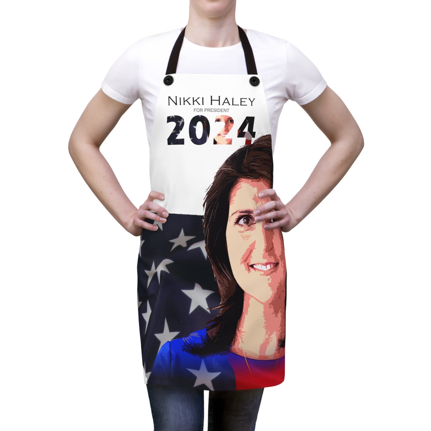 Nikki Haley Apron (AOP)