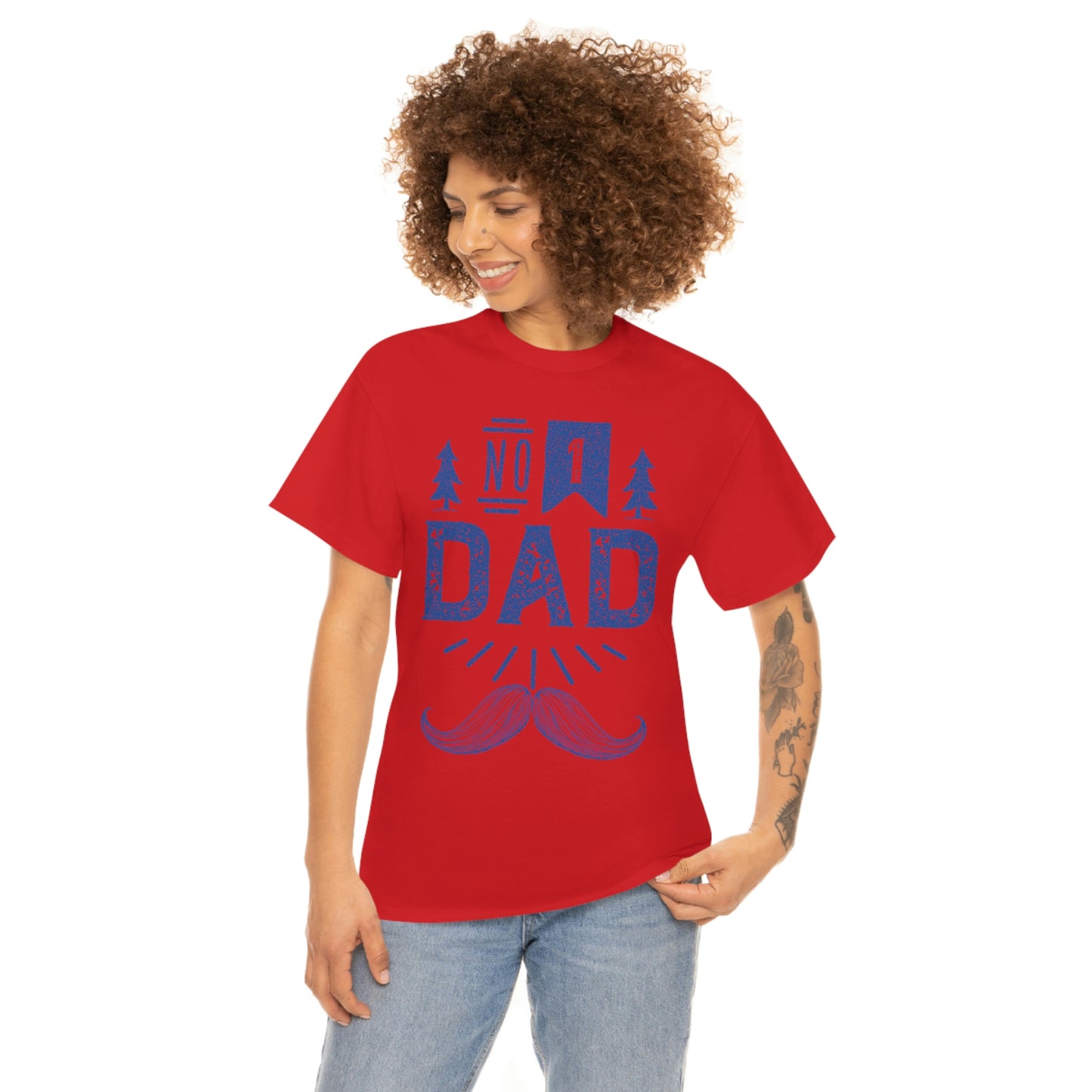 No 1 Dad Cotton Tee