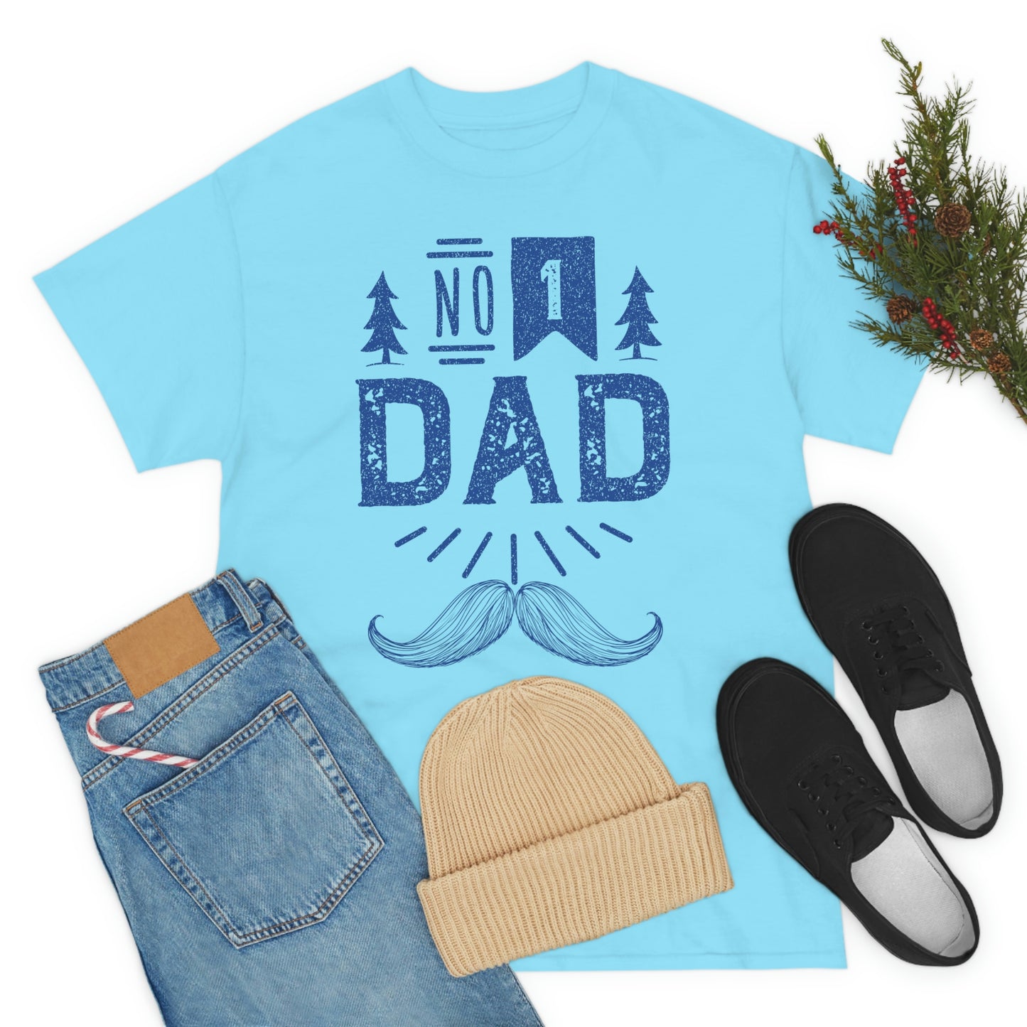 No 1 Dad Cotton Tee