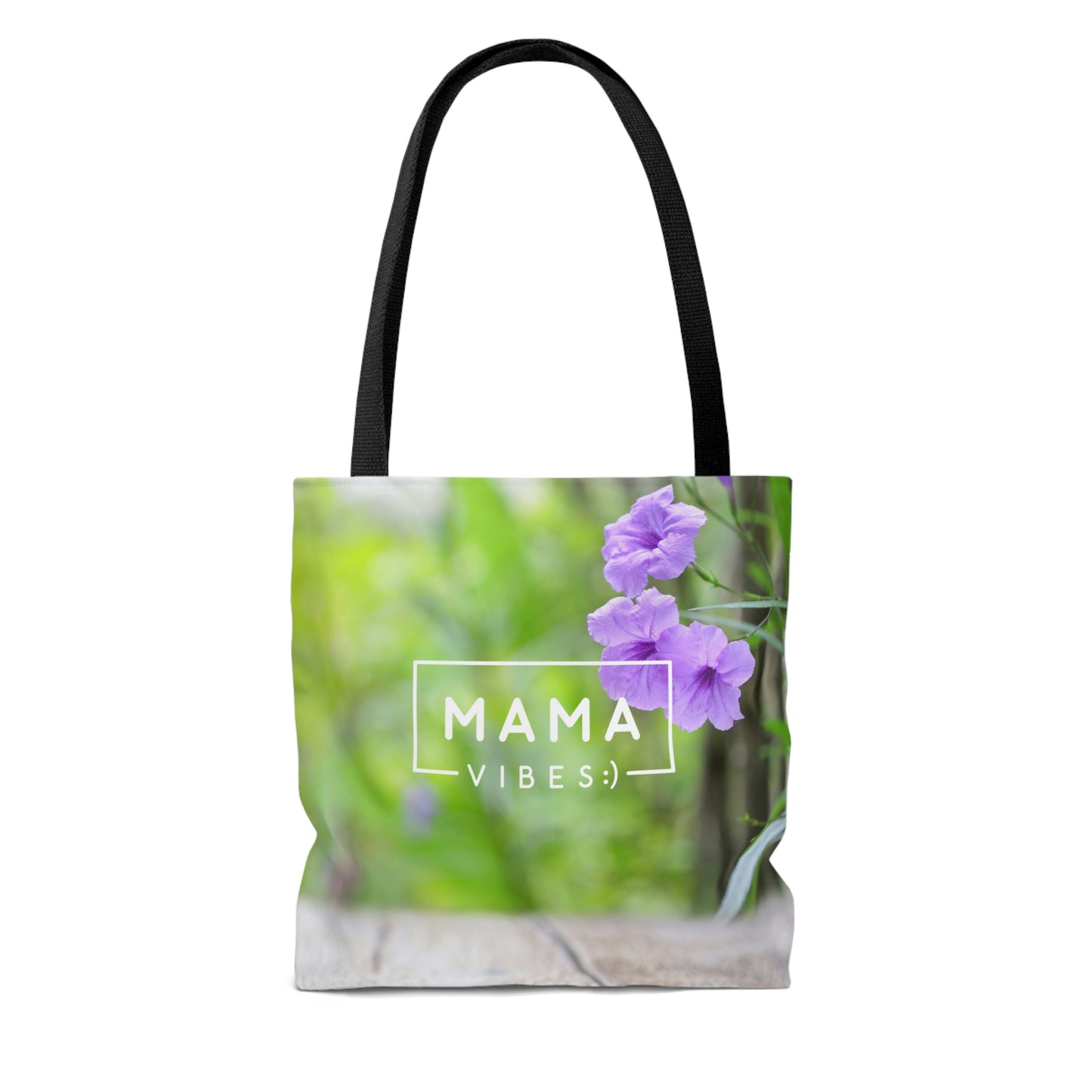 Flower Vibes Tote Bag (AOP)