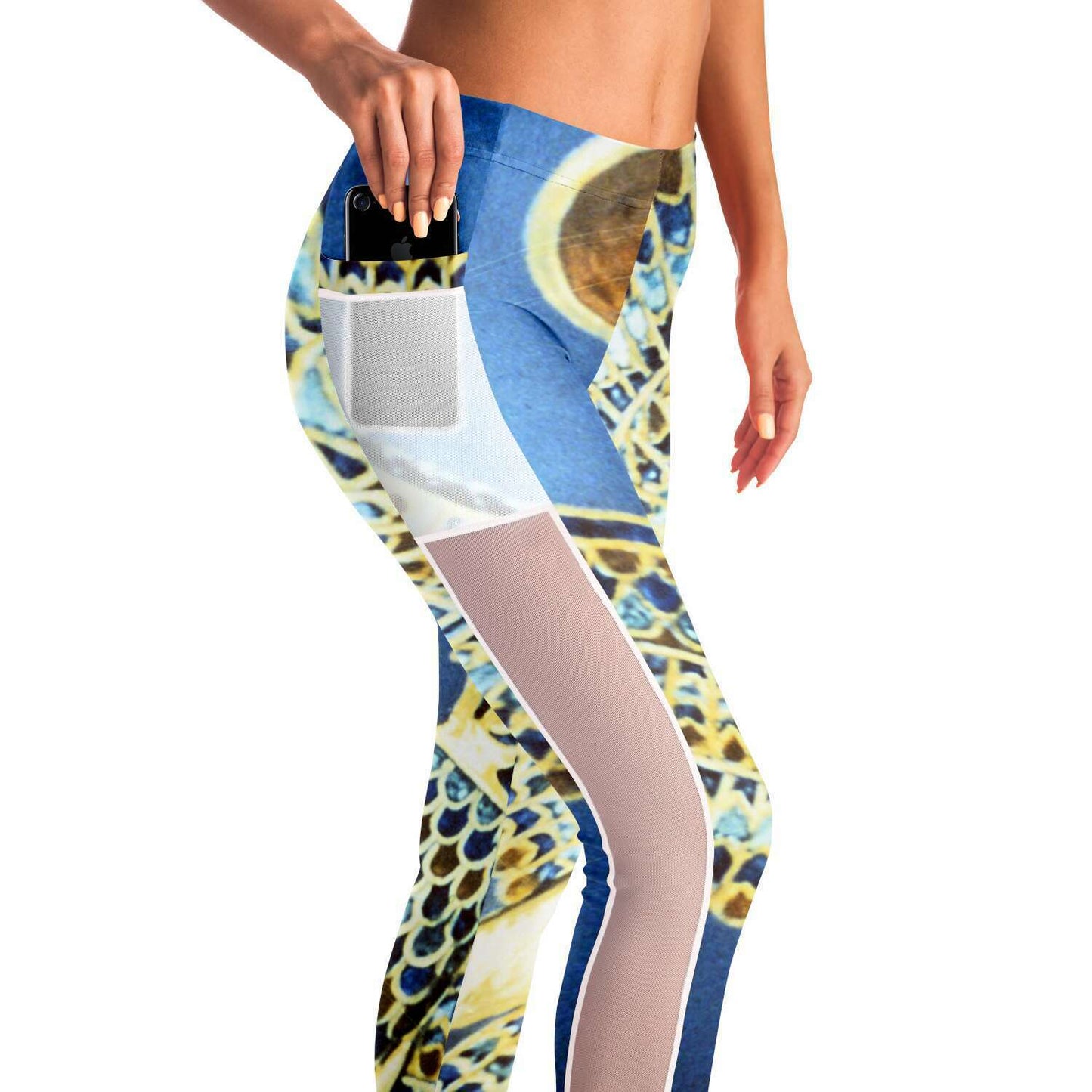 Horus Mesh Pocket Legging - AOP