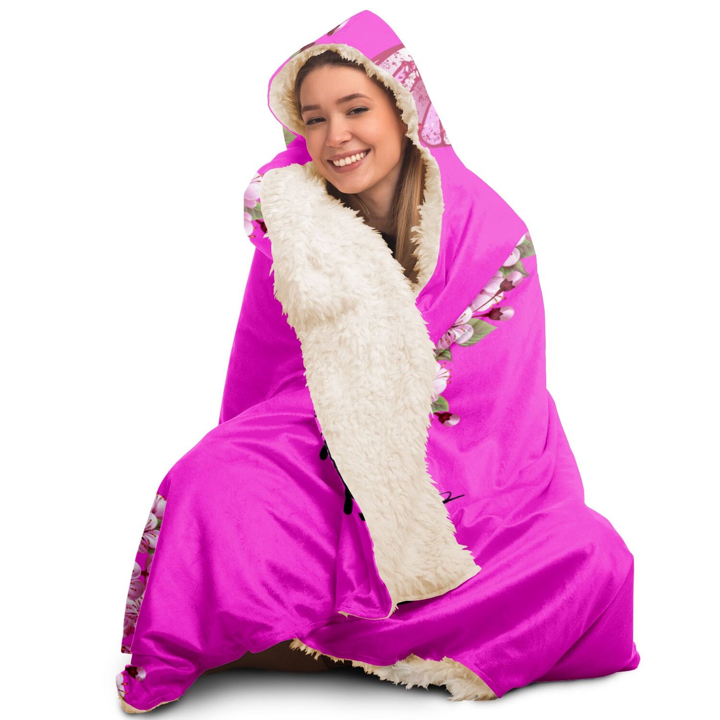 Everything Mom Hooded Blanket - AOP