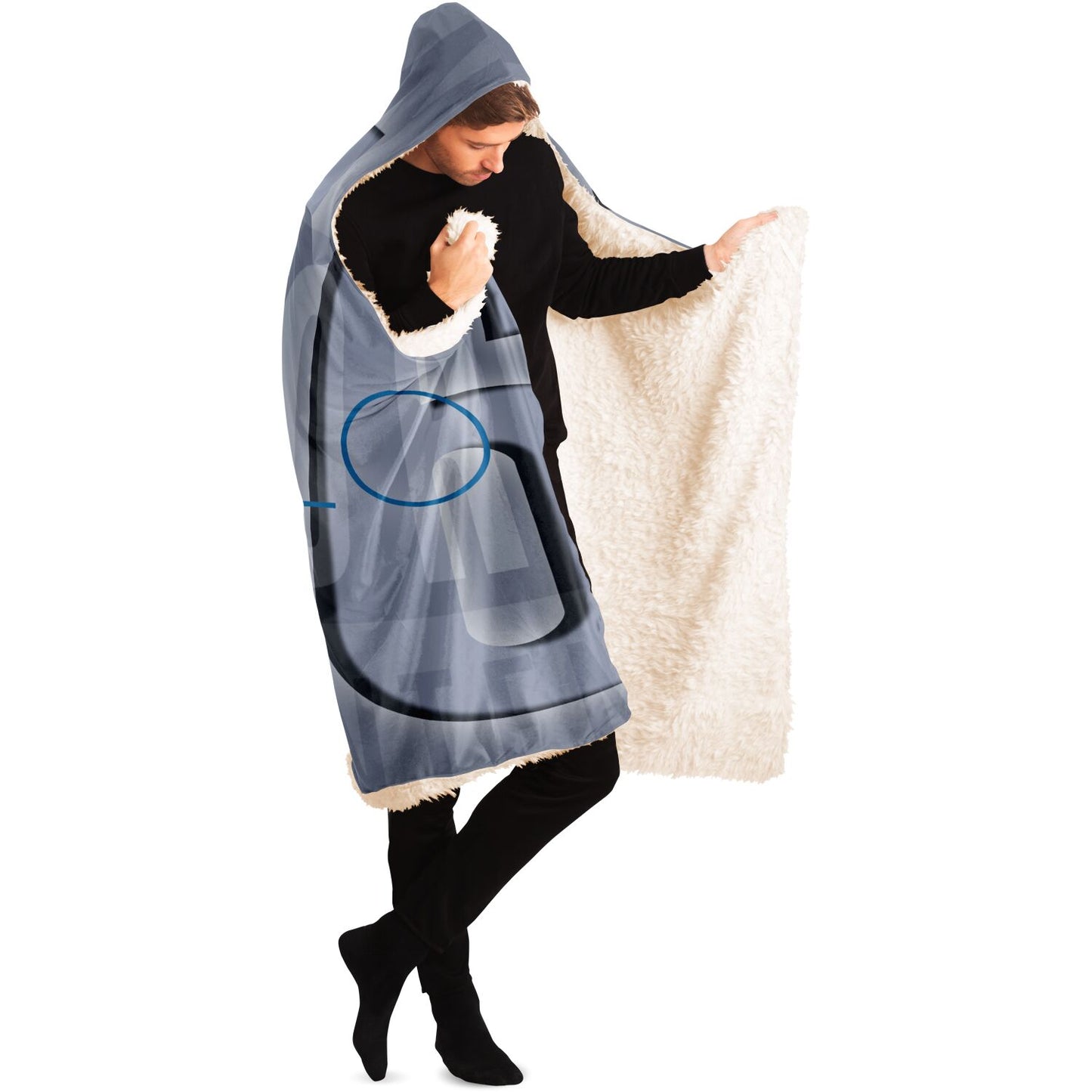 716 Hooded Blanket - AOP