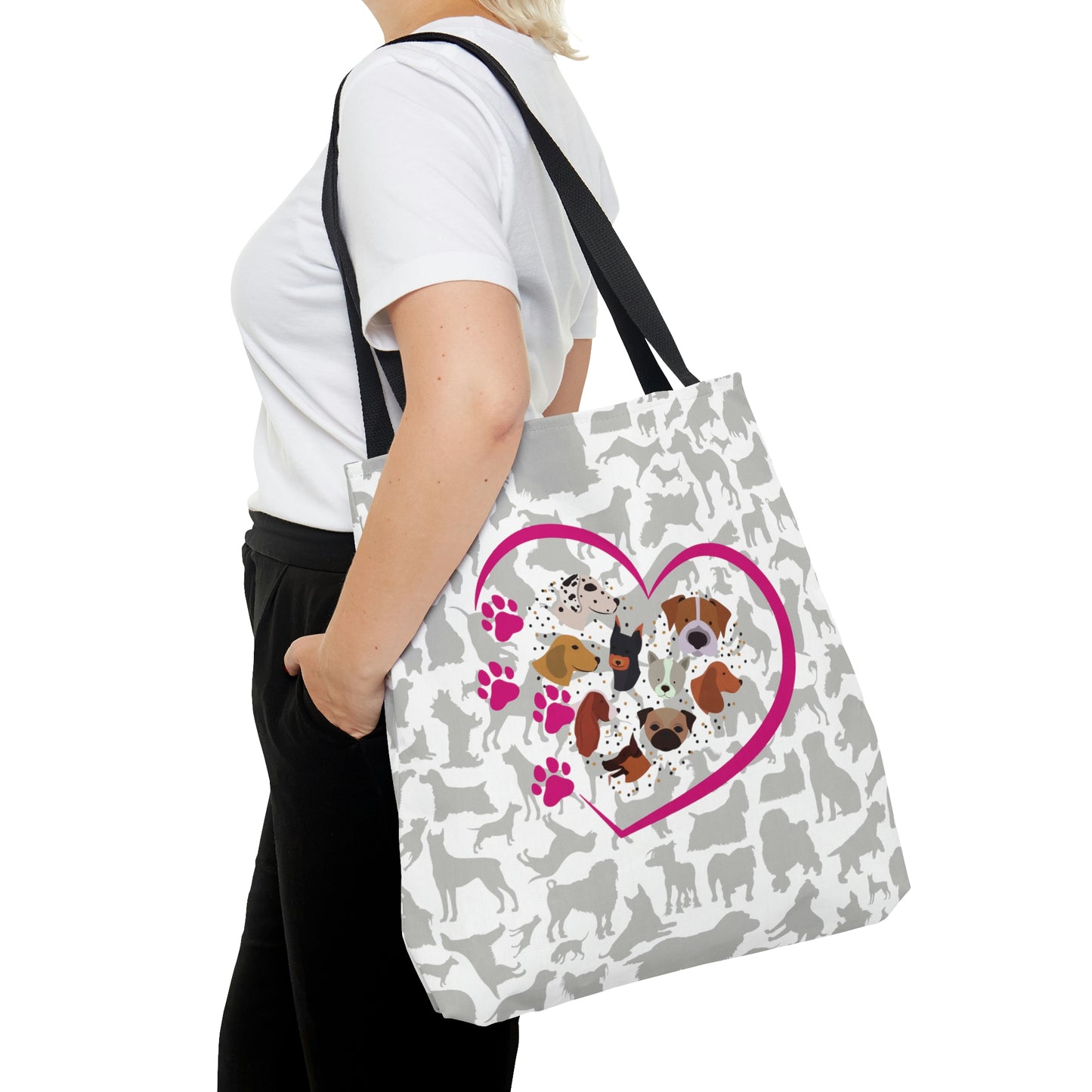 Pup Love Tote Bag (AOP)