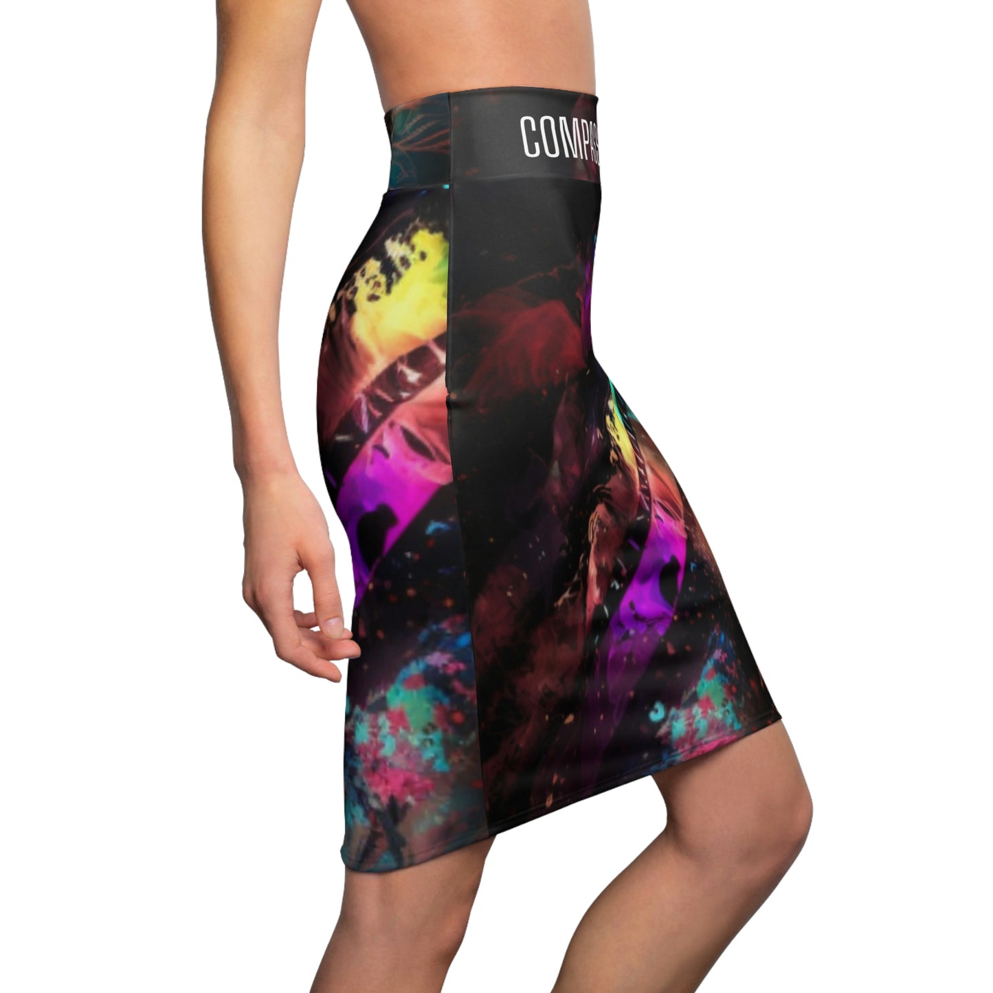 Compassion Women's Pencil Skirt (AOP)